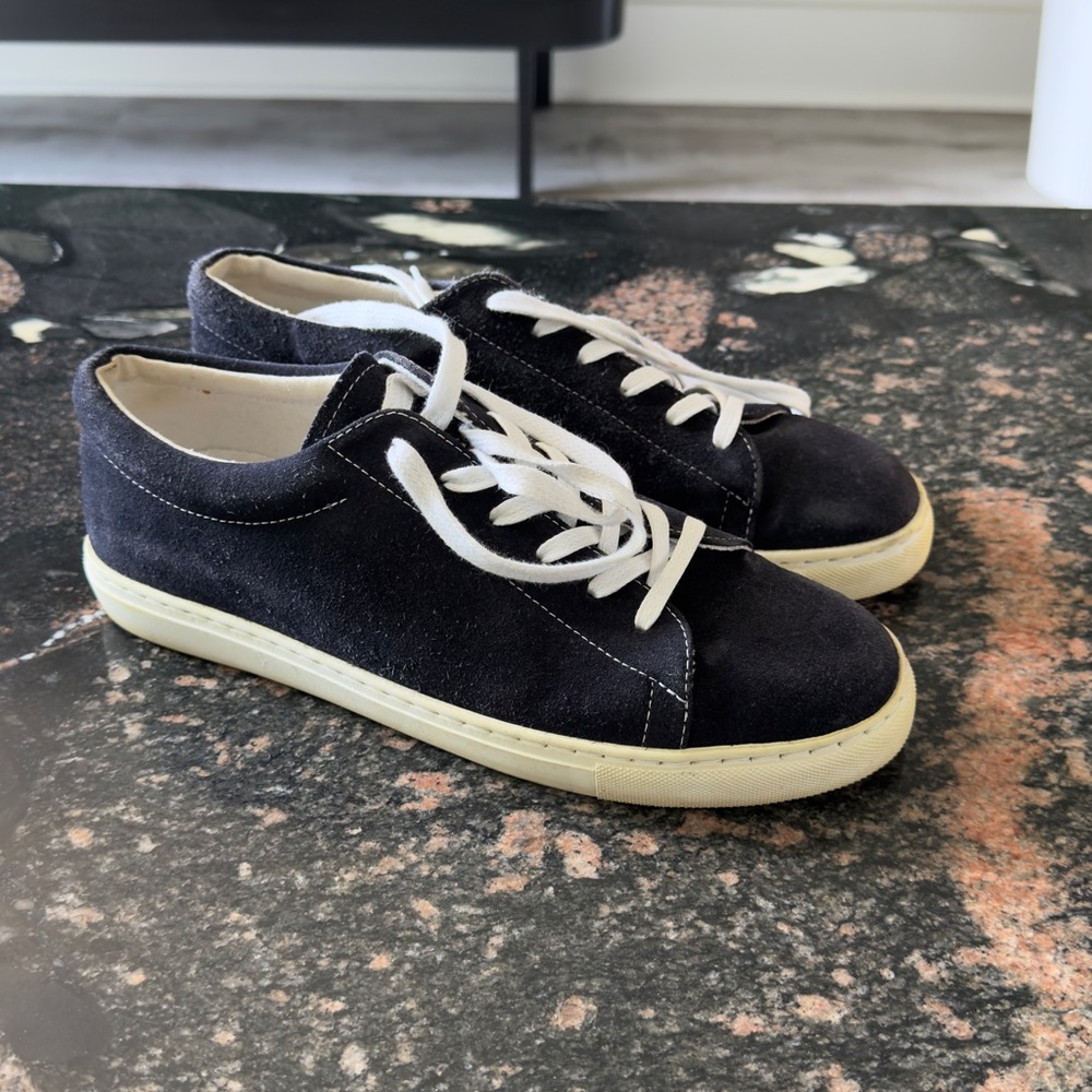 Sandro Black and White Men's Sneakers